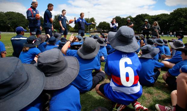 1_AA160216AT00179.jpg Western Bulldogs will return to regional Victoria as part of the 2018 Australia Post AFL Community Camp. (Photo: AFL Media) - Western Bulldogs